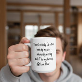 Funny Personalized Coffee Mug – Custom Quote コーヒーマグカップ