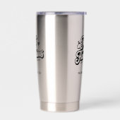 Funny Personalized Custom Tumbler  保温保冷タンブラー (左面)