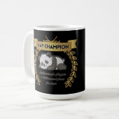Funny Personalized Nap Champion (Customizable) Mug コーヒーマグカップ (正面左)