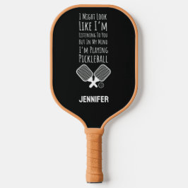 Funny Personalized Player Humor ピックルボールラケット
