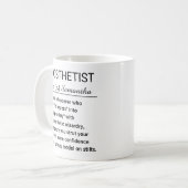 Funny Personalized Prosthetist Definition コーヒーマグカップ (正面左)
