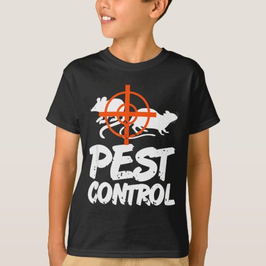 Funny Pest Control Humor For Rat Hunters &amp; Tra Tシャツ (正面)