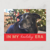 Funny Pet Holiday Postcard - In My Howliday Era ポストカード (正面)