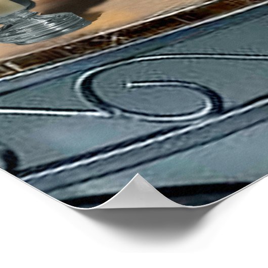 Funny Pet Poster Tipsy Kitty ポスター (角)