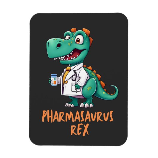 Funny Pharmacy Rex マグネット (縦)