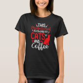 Funny Phlebotomy Phlebotomist Nurse Funny Cat Love Tシャツ (正面)