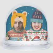 Funny Photo Personalized Christmas Jumper (正面)