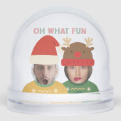 Funny Photo Personalized Christmas Sweater (正面)