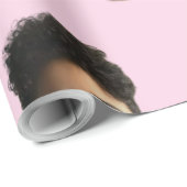 Funny Photo Unique Personalized Boyfriend  ラッピングペーパー (ロールコーナー)