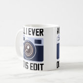 Funny Photographer Gift For Men Women Cool Photogr コーヒーマグカップ (正面左)