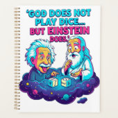 Funny Physics Agenda - Einstein Plays Dice - Scien プランナー手帳 (正面)
