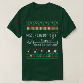 Funny Physics Christmas Sweater Merry Xmas in Phys Tシャツ (デザイン正面)