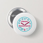 Funny Physics Pinback Button 缶バッジ (正面&裏面)
