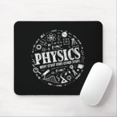 Funny Physics Quote For Science Lovers And Stem St マウスパッド (マウス)