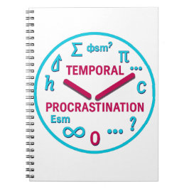 Funny Physics Spiral Notebook ノートブック