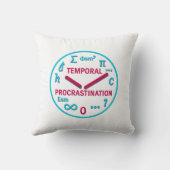 Funny Physics Throw Pillow クッション (裏面)