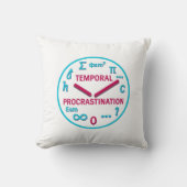 Funny Physics Throw Pillow クッション (正面)