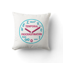 Funny Physics Throw Pillow