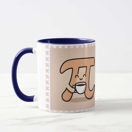 Funny Pi Day Mug -3.14 Math Lover Gift - Unique G マグカップ (左)