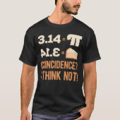 Funny Pi Day Tシャツ (正面)