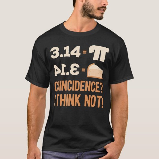 Funny Pi Day Tシャツ (正面)