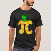 Funny Pi Leprechaun Hat With Pi Pizza For Pi Day Tシャツ (正面)