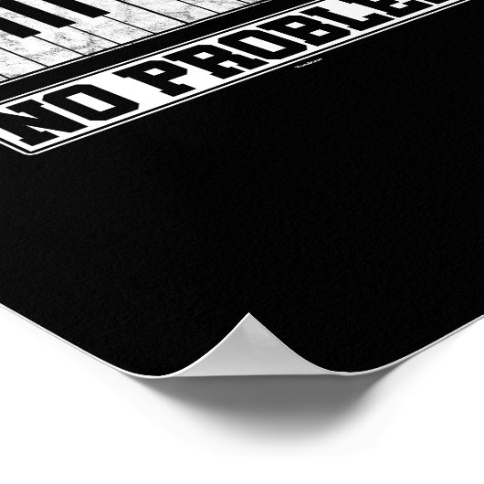 Funny Pianist 88 Keys 10 Fingers No Problem ポスター (角)
