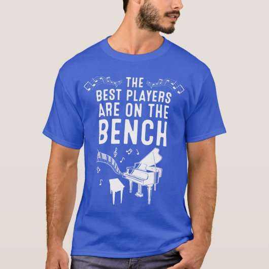 Funny Piano Player Gift For Men And Women Cute Ben Tシャツ (正面)