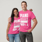 Funny Piano Player Pianist Piano Tシャツ (ユニセックス)