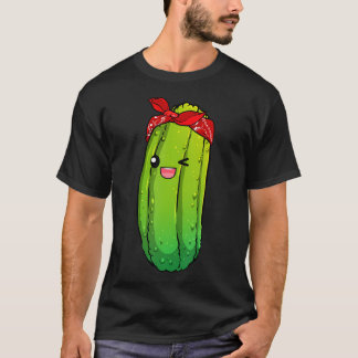 Funny Pickle Art For Boys Girls Kids Cucumber Pick Tシャツ