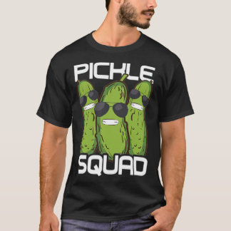 Funny Pickle Squad Novelty Gift Men Kids Big squad Tシャツ