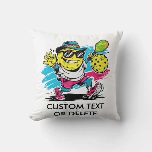 funny pickleball クッション (正面)