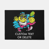 funny pickleball ドアマット (正面)