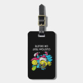 funny pickleball ラゲッジタグ (正面縦)