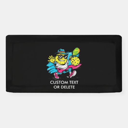 funny pickleball 横断幕 (横)