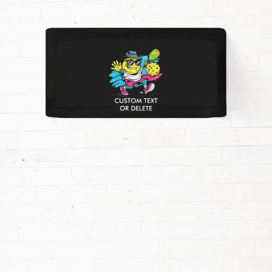 funny pickleball 横断幕 (インサイチュ)