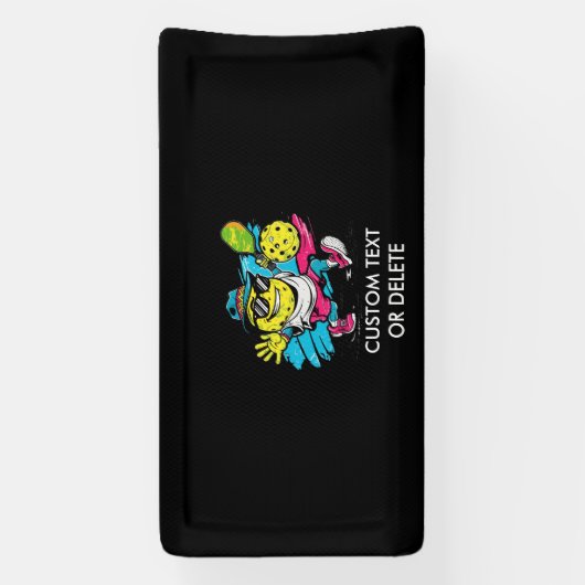 funny pickleball 横断幕 (縦)