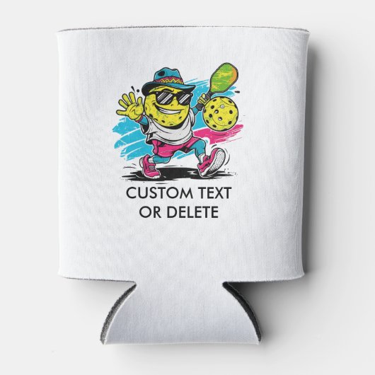 funny pickleball 缶クーラー (正面)