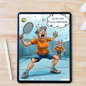 Funny Pickleball Birthday カード