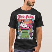 Funny Pickleball Cool Cats Rooftop Rally POSTER Tシャツ (正面)