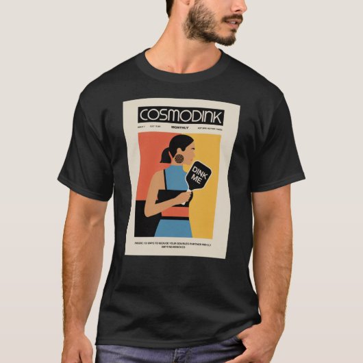 Funny Pickleball Dink Me Hot Spin Poster Tシャツ (正面)
