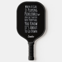 Funny Pickleball Gifts For Her Mom Teen Girl Women ピックルボールラケット