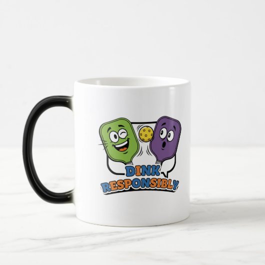 Funny Pickleball Humor Mug | Gift for Players モーフィングマグカップ (左)