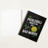 Funny Pickleball Makes Me Say Bad Words プランナー手帳 (ディスプレー)