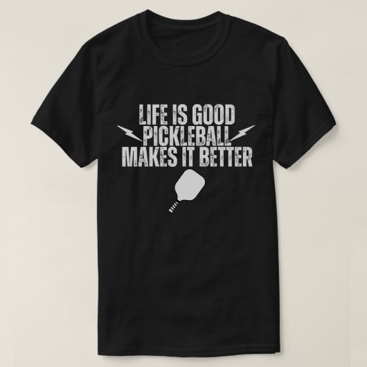 Funny Pickleball Mens Tshirts | Pickleball Tシャツ (デザイン正面)