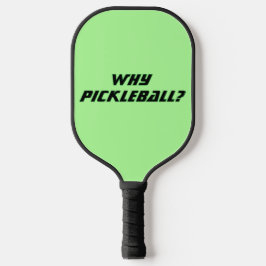 Funny Pickleball Paddle in Green ピックルボールラケット