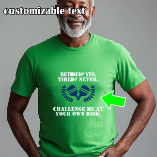 Funny pickleball  Paddle Veteran  Tシャツ