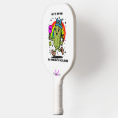 Funny Pickleball - Pickleball Humor ピックルボールラケット (左)
