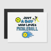 Funny Pickleball Player Just A Boy Who Loves Pickl (正面/裏面)