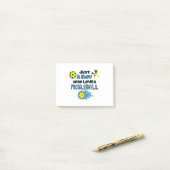 Funny Pickleball Player Just A Boy Who Loves Pickl ポストイット (デスク上)